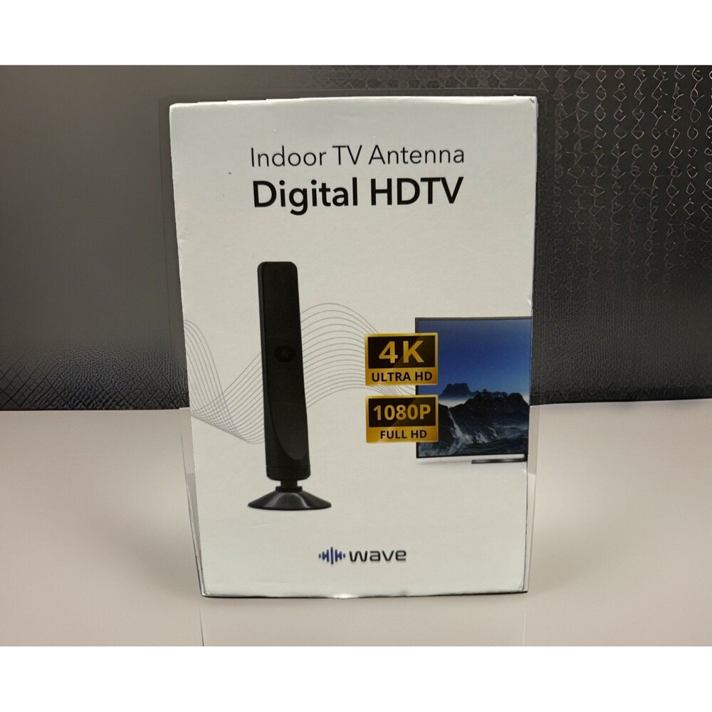 WAVE DIGITAL HDTV INDOOR ANTENNA 1080P 4K
